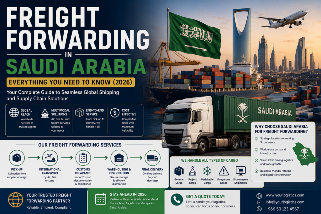 Freight Forwarding in Saudi Arabia