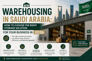 Smart warehousing solutions in Saudi Arabia